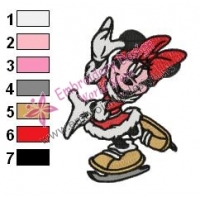 Minnie Mouse Cartoon Embroidery 14